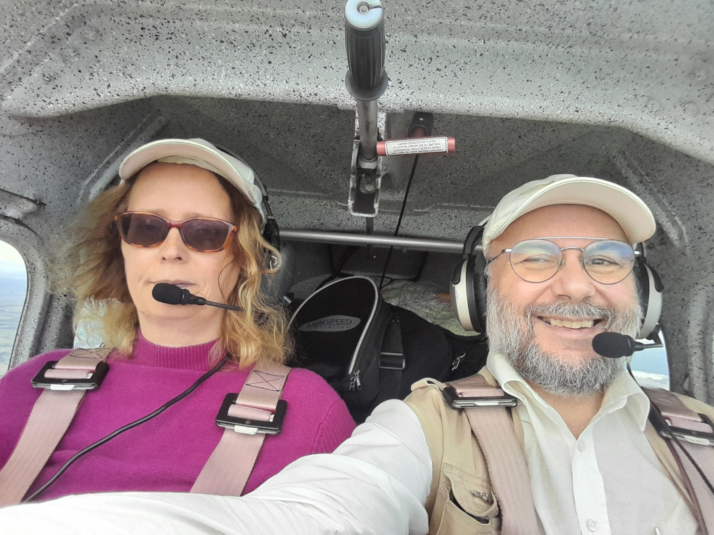 In volo!