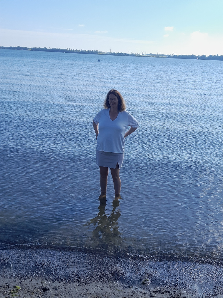 In spiaggia